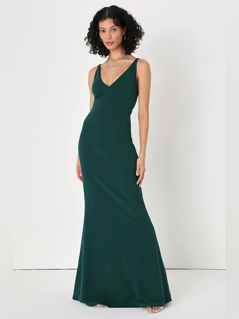Lulus Melora Hunter Green Sleeveless Maxi Dress - NWT